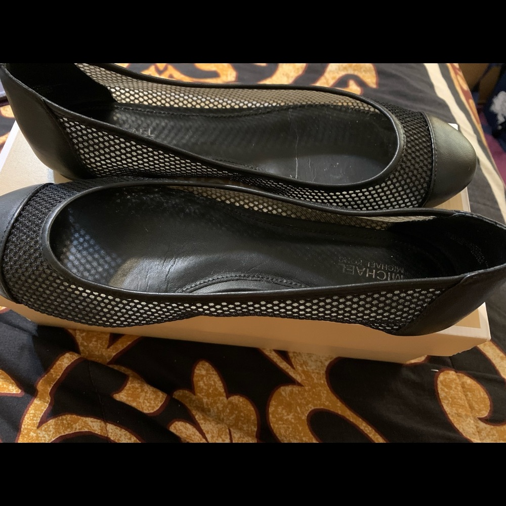 Michael Michael Kors Joni Mesh Ballet Flats.